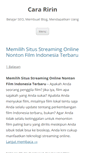 Mobile Screenshot of cara-ririn.com